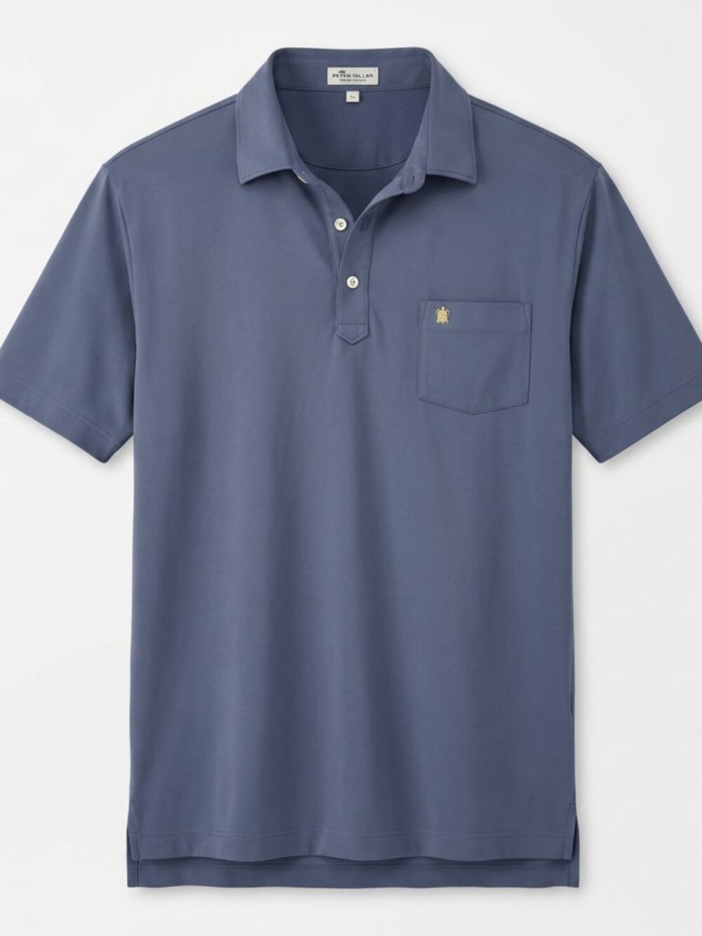 Peter Millar Summer Comfort Polo Blue Striped- XL- EXCELLENT CONDITION!!!